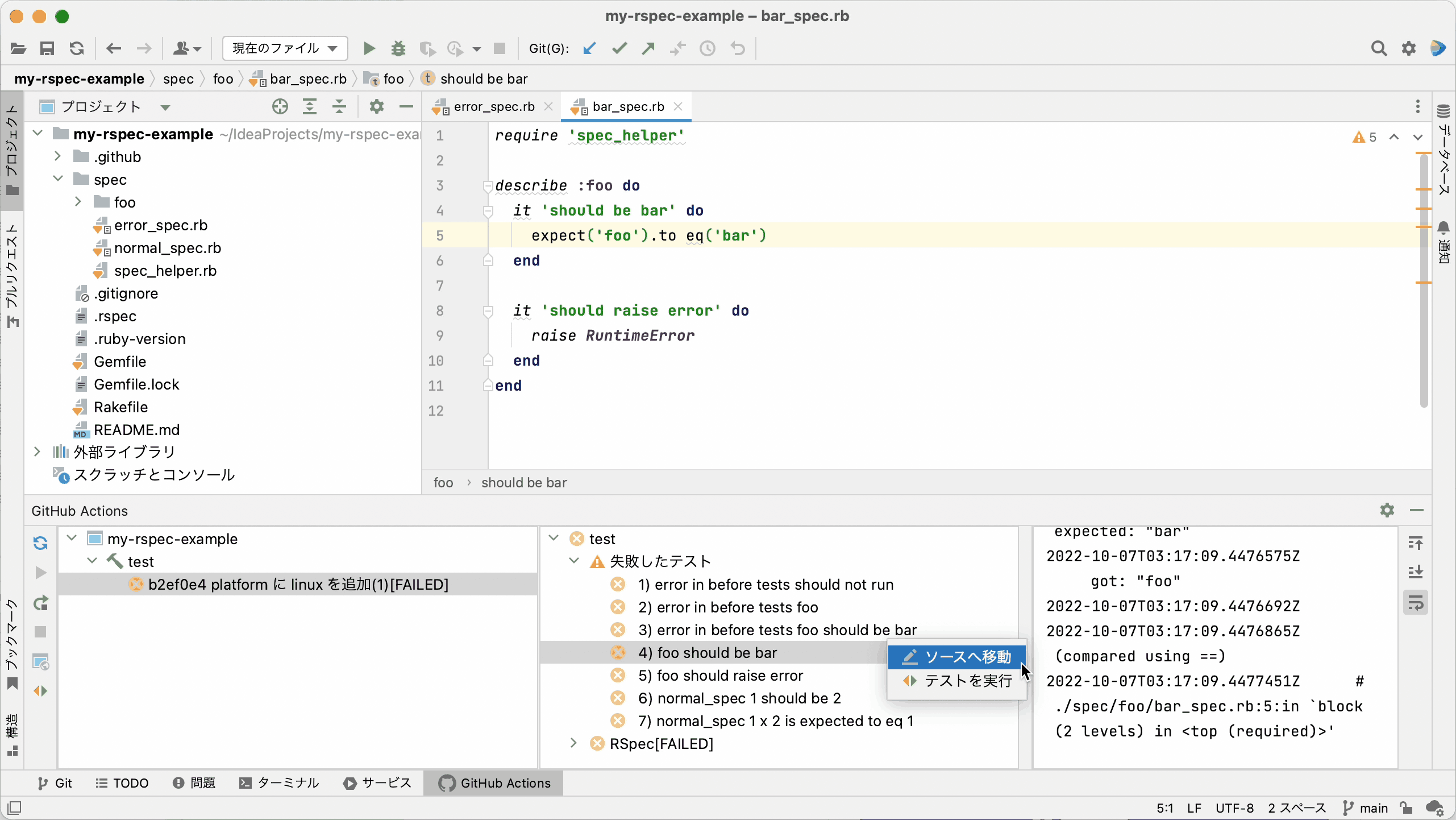 CIclone with RSpec